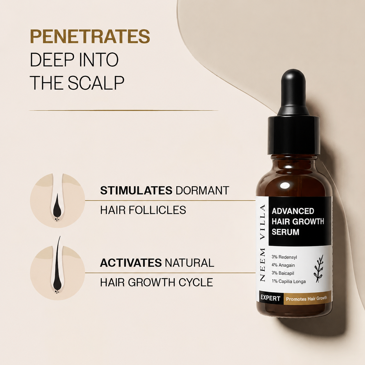 Neem Villa Advanced Hair Growth Serum (30ml)