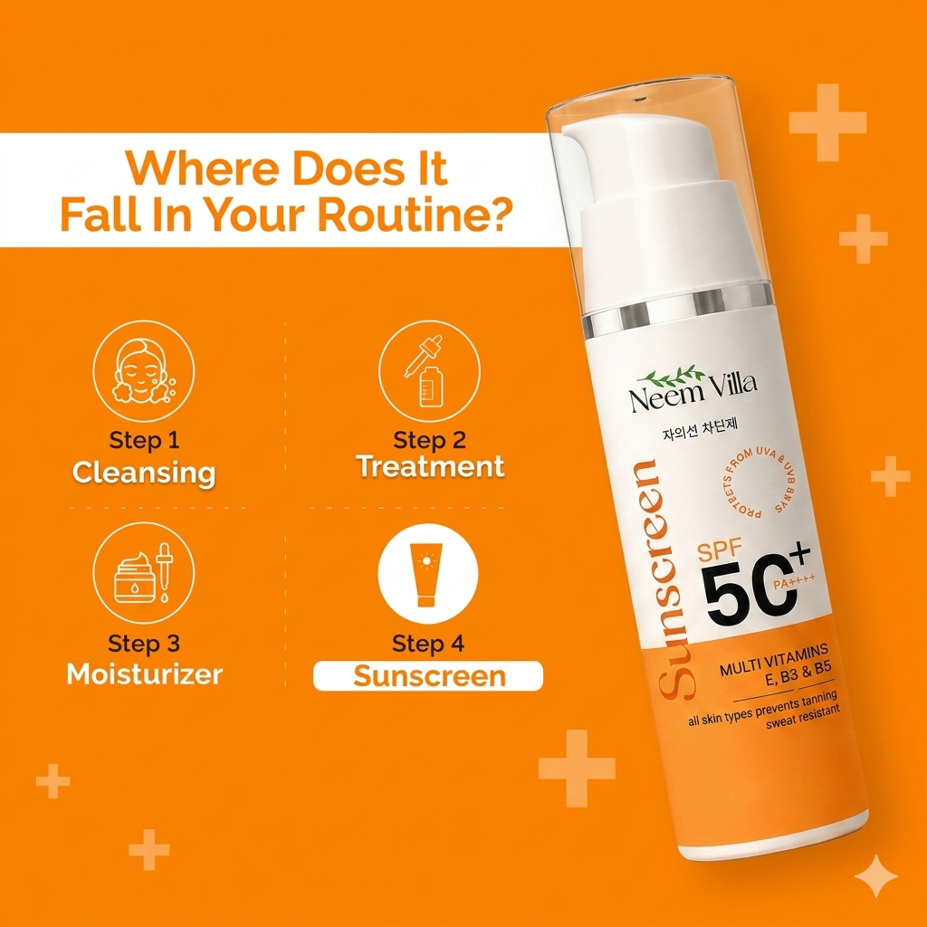Neem Villa Sunscreen SPF 50+ PA++++ (30ml)